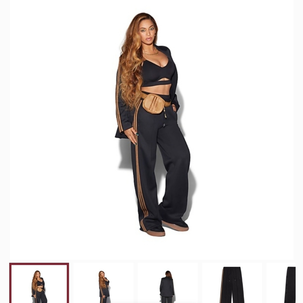 Ivy park Drip collection wide leg track pants